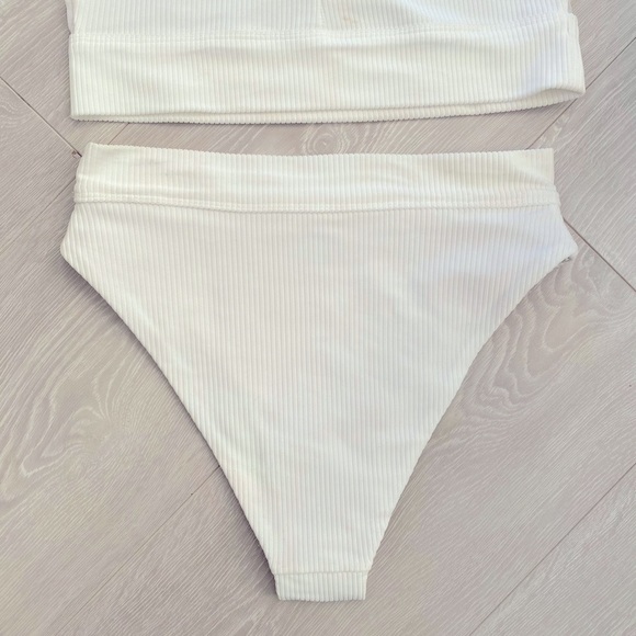 Nomad Tribe Josie Bikini in Corduroy White - Picture 7 of 8